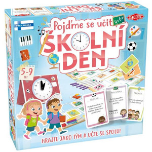 Společenská hra - Pojďme se učit: Školní den