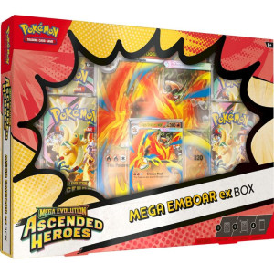 Pokémon TCG: ME02.5 Ascended Heroes Mega Emboar ex Box