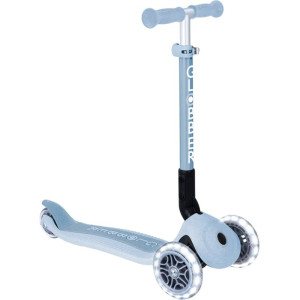 Koloběžka Globber - Junior Foldable Lights Ecologic, Blueberry