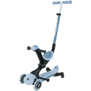 Koloběžka Globber - Go-Up Deluxe Lights Ecologic 360° 3v1, Blueberry