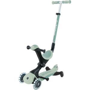Koloběžka Globber - Go-Up Deluxe Lights Ecologic 360° 3v1, Pistachio