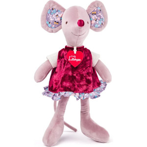 Lumpin - Myška Cilka v šatech velká, 33cm