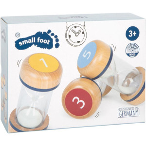 Přesýpací hodiny - Sada dřevěná, 3ks (Small foot)