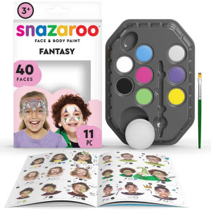 Snazaroo - Sada 8 barev na obličej, Fantasy