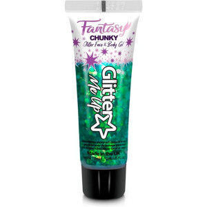 PaintGlow - Třpytky gelové, 12ml Fantasy zelené