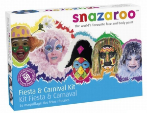 Snazaroo - Sada 8 barev na obličej, Karneval