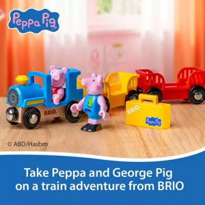 Vláčkodráha vláček - Prasátko Peppa Pig (Brio)