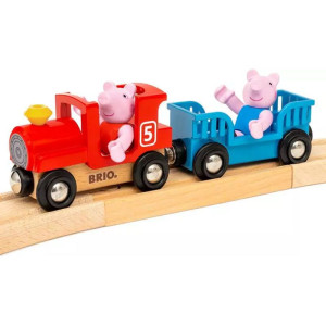 Vláčkodráha Brio - Prasátko Peppa Pig, 18 dílů