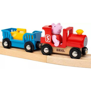 Vláčkodráha Brio - Prasátko Peppa Pig, 18 dílů
