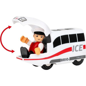 Vláčkodráha mašinka - Elektrická s pohonem, ICE dobíjecí vlak na USB (Brio)