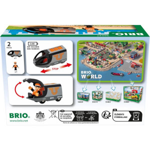 Vláčkodráha mašinka - Elektrická s pohonem, Výletní vlak na baterie (Brio)