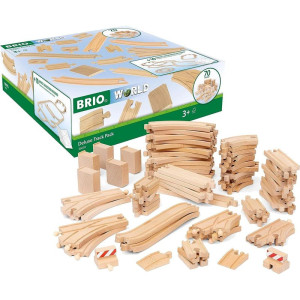 Vláčkodráha set kolejí - Deluxe sada, 70ks (Brio)