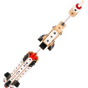 Stavebnice montážní - Builder, NASA Apollo Saturn V 91 dílků (Brio)