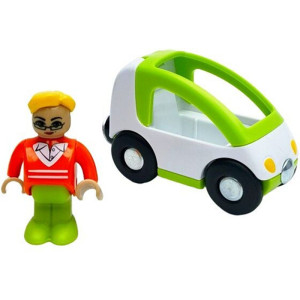 Vláčkodráha auta - Sada městských vozidel s figurkami (2Kids Toys)
