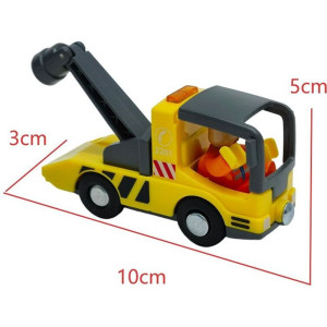 Vláčkodráha auta - Sada městských vozidel s figurkami (2Kids Toys)