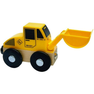 Vláčkodráha auta - Sada stavebních strojů s figurkami (2Kids Toys)