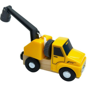 Vláčkodráha auta - Sada stavebních strojů s figurkami (2Kids Toys)