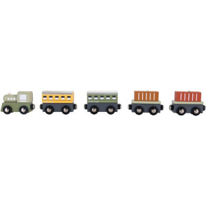 Vláčkodráha vláček - Dřevěný 2v1 (2Kids Toys)