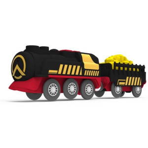 Vláčkodráha mašinka - Elektrická s pohonem, Parní vlak s funkcí páry (2Kids Toys)