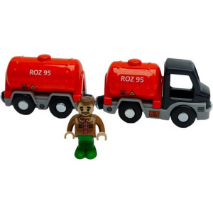 Vláčkodráha auta - Sada popelářských vozidel s figurkami (2Kids Toys)
