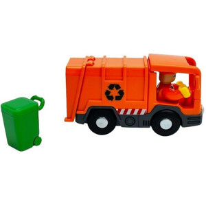 Vláčkodráha auta - Sada popelářských vozidel s figurkami (2Kids Toys)