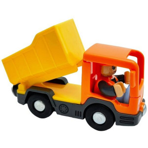 Vláčkodráha auta - Sada stavebních vozidel s figurkami (2Kids Toys)