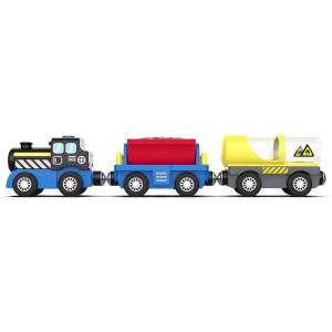Vláčkodráha mašinka - Elektrická s pohonem, Parní vlak nákladní (2Kids Toys)