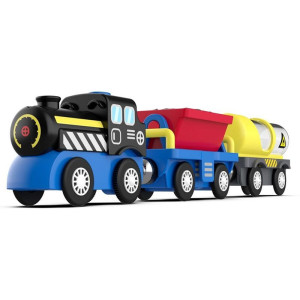 Vláčkodráha mašinka - Elektrická s pohonem, Parní vlak nákladní (2Kids Toys)