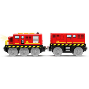 Vláčkodráha mašinka - Elektrická s pohonem, Posunovací vlak čevený (2Kidds Toys)