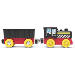 Vláčkodráha mašinka - Elektrická s pohonem, Parní vlak s vagónem (2Kids Toys)
