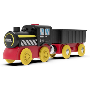 Vláčkodráha mašinka - Elektrická s pohonem, Parní vlak s vagónem (2Kids Toys)