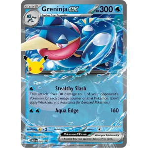 Pokémon TCG: 30th Celebration - Tin Greninja ex