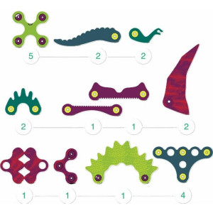 CLIXO - Dino Discovery, 22 kusů