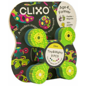 CLIXO - Tiny & Mighty Dino, 9 kusů