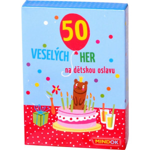 Společenská hra - 50 veselých her na dětskou oslavu