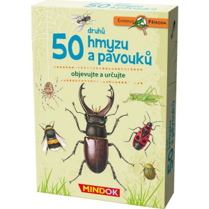 Zkoumání přírody - Expedice příroda: 50 druhů hmyzu a pavouků