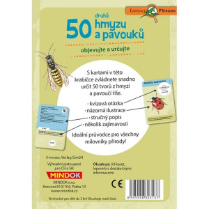 Zkoumání přírody - Expedice příroda: 50 druhů hmyzu a pavouků