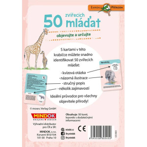 Zkoumání přírody - Expedice příroda: 50 zvířecích mláďat