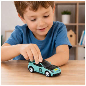 Kovový model - Auto Porsche 911 Rally, 1:34-39, 1ks
