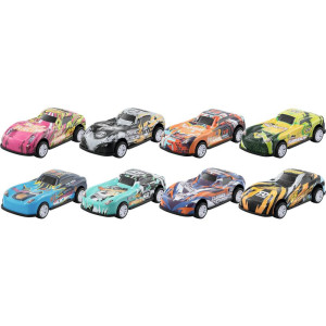 Auto - Natahovací Racer Salto plastové, 1ks (Goki)