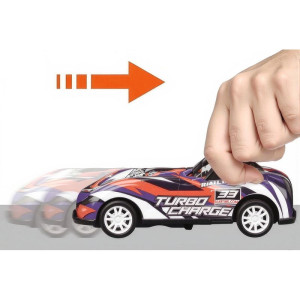 Auto - Natahovací Racer Salto plastové, 1ks (Goki)