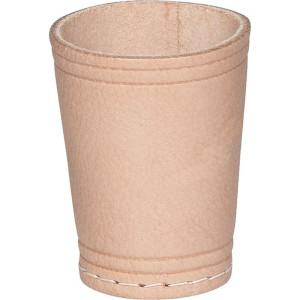 Kalíšek na hrací kostky - Kožený (Goki)