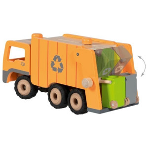 Auto - Dřevěné popelářské velké (Goki)