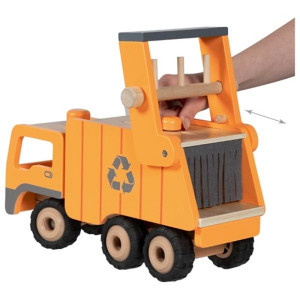 Auto - Dřevěné popelářské velké (Goki)