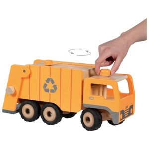 Auto - Dřevěné popelářské velké (Goki)