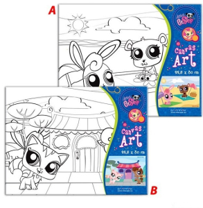 Malování obrazu - Malířská sada, Littlest Pet - B