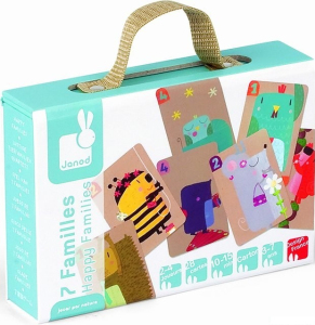 Společenská hra - Kvarteto veselé rodinky (Janod)