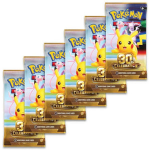 Pokémon TCG: 30th Celebration - Booster Bundle (6 booster balíčků)