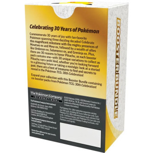 Pokémon TCG: 30th Celebration - Booster Bundle (6 booster balíčků)