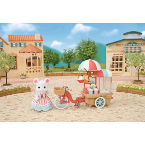 Sylvanian Families - Obchod, Pojízdný stánek s popcornem